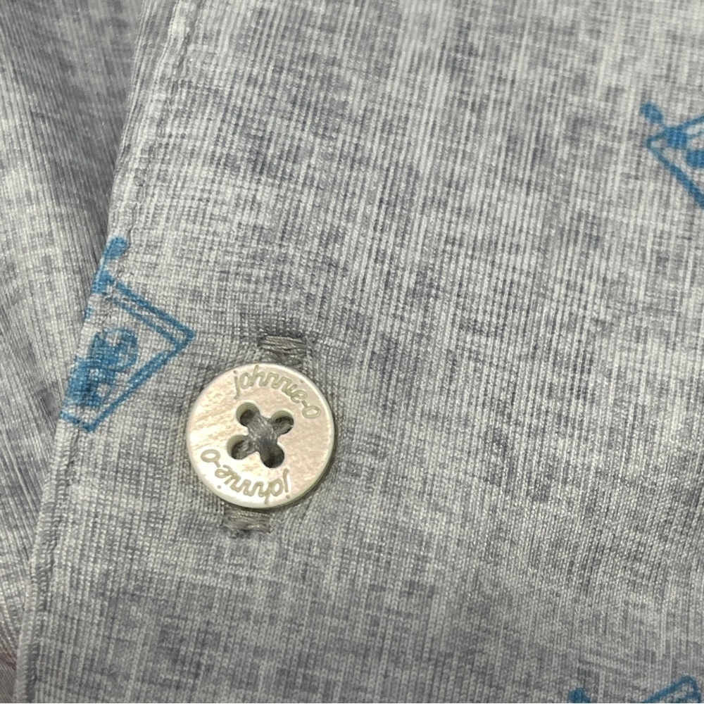 Johnnie-O Shirt Men's‎ Final Final Drinks Polo Seal Size XL Style JMP06080 - Picture 4 of 8